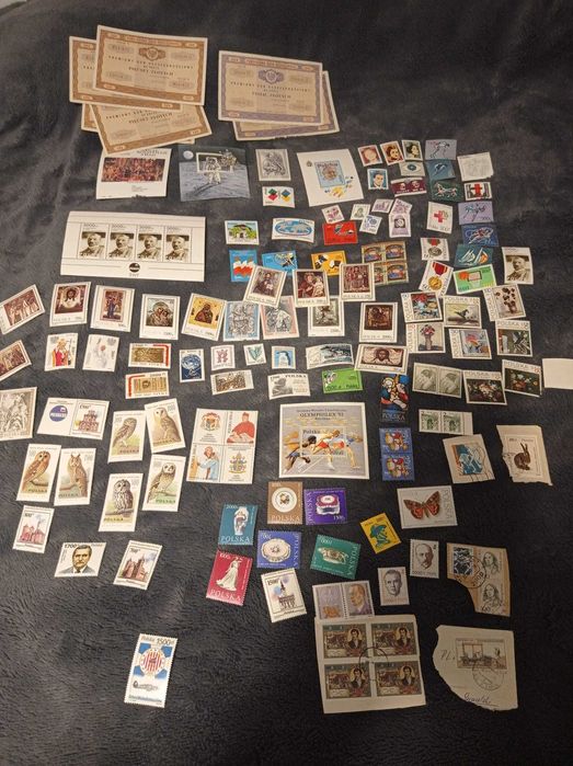 Znaczki pocztowe z czasów PRL