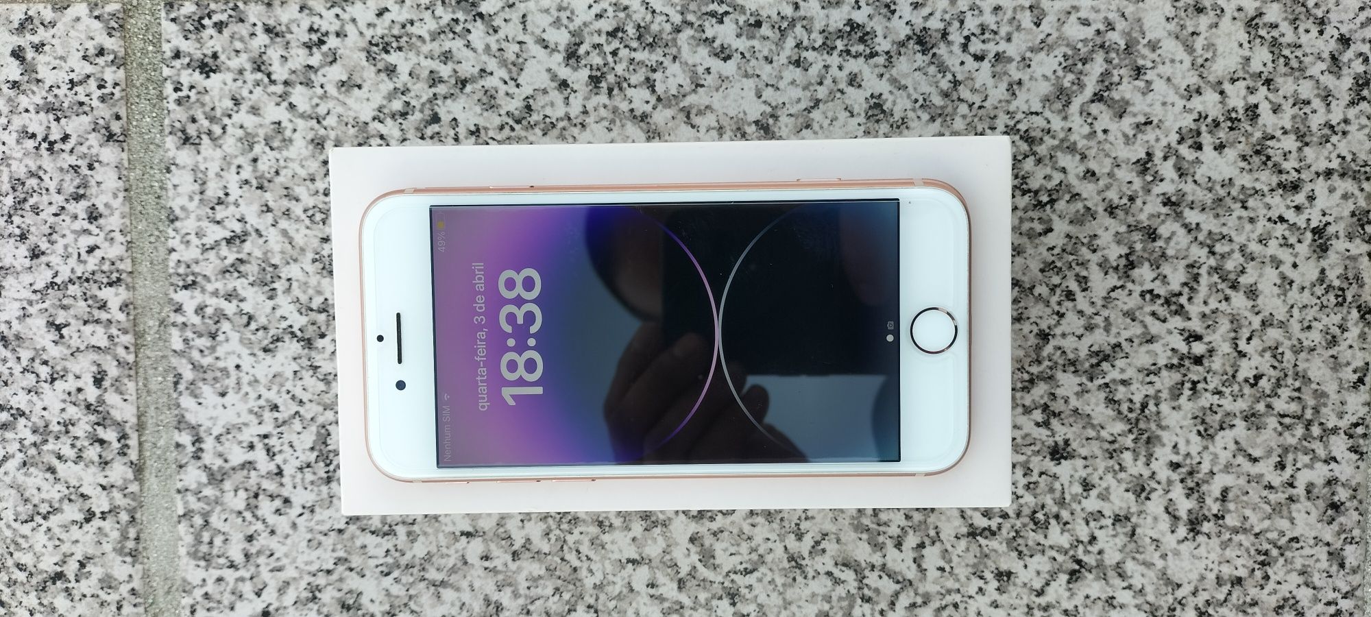 iPhone 8 rosa gold impecável