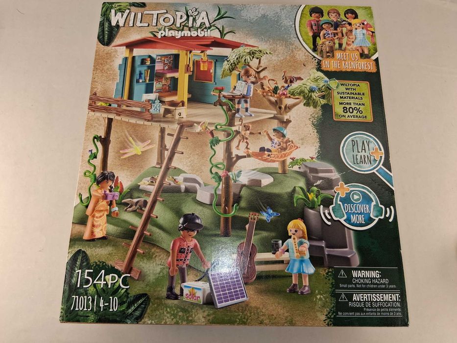 Q165 Zestaw PLAYMOBIL Wiltopia Dom Na Drzewie Z Figurkami 71013