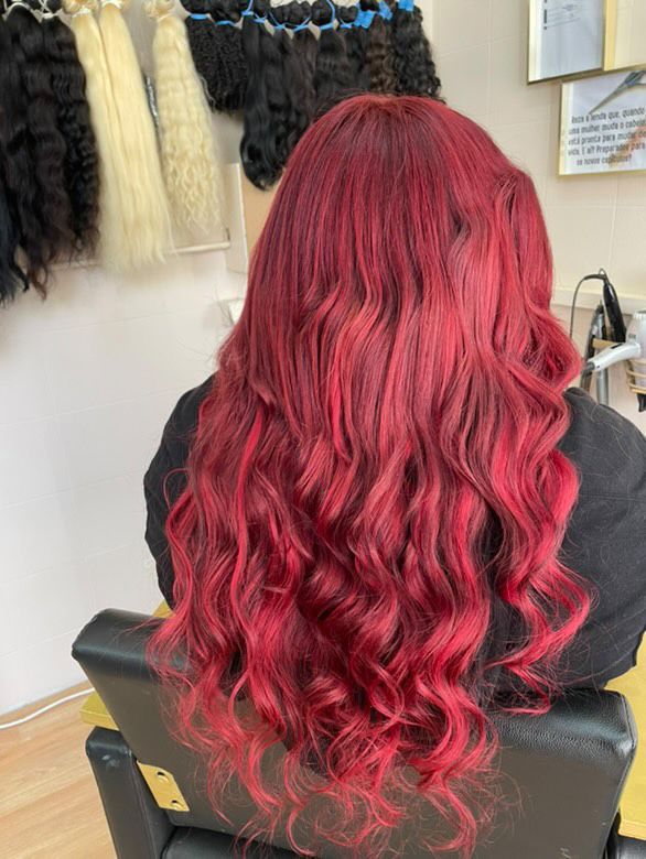 Extensoes de cabelo humano