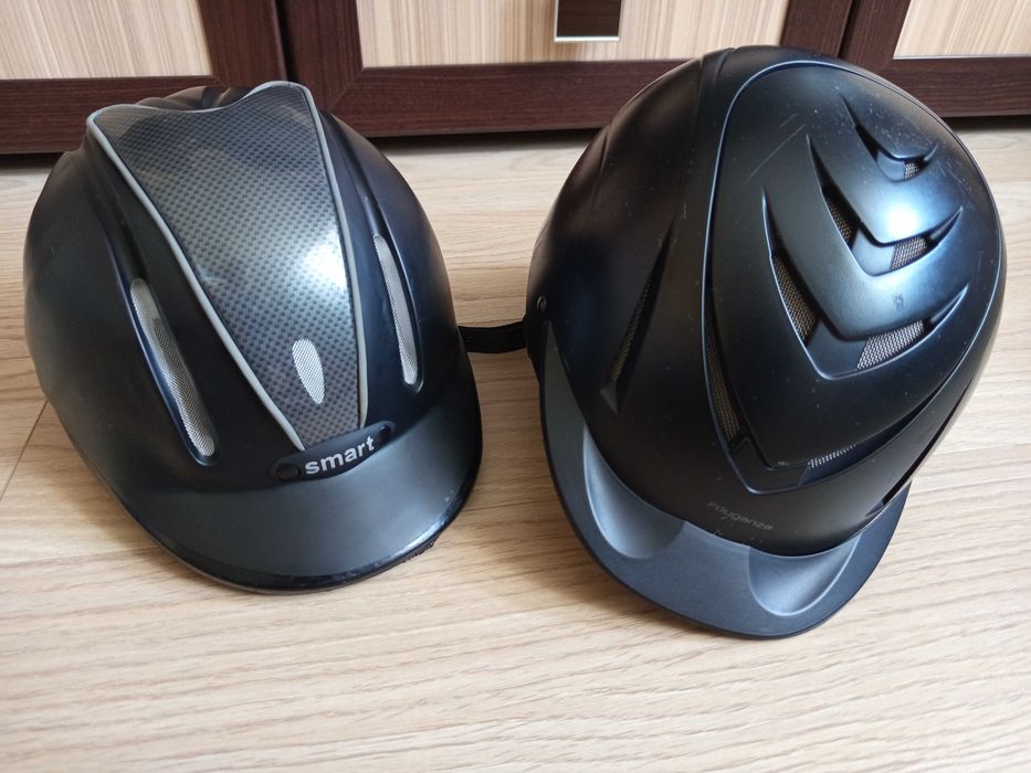 Kask jeździecki S/M zestaw