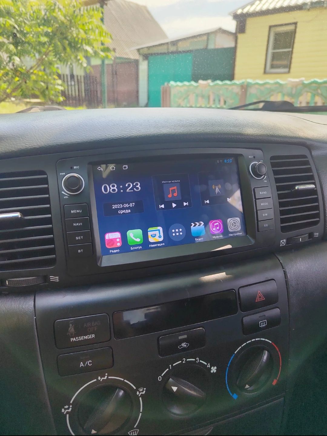 Entregas grátis zona grande Porto Rádio Android 13 Toyota Corolla E120