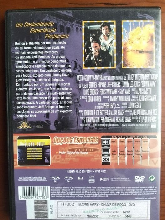 DVD Chuva de Fogo