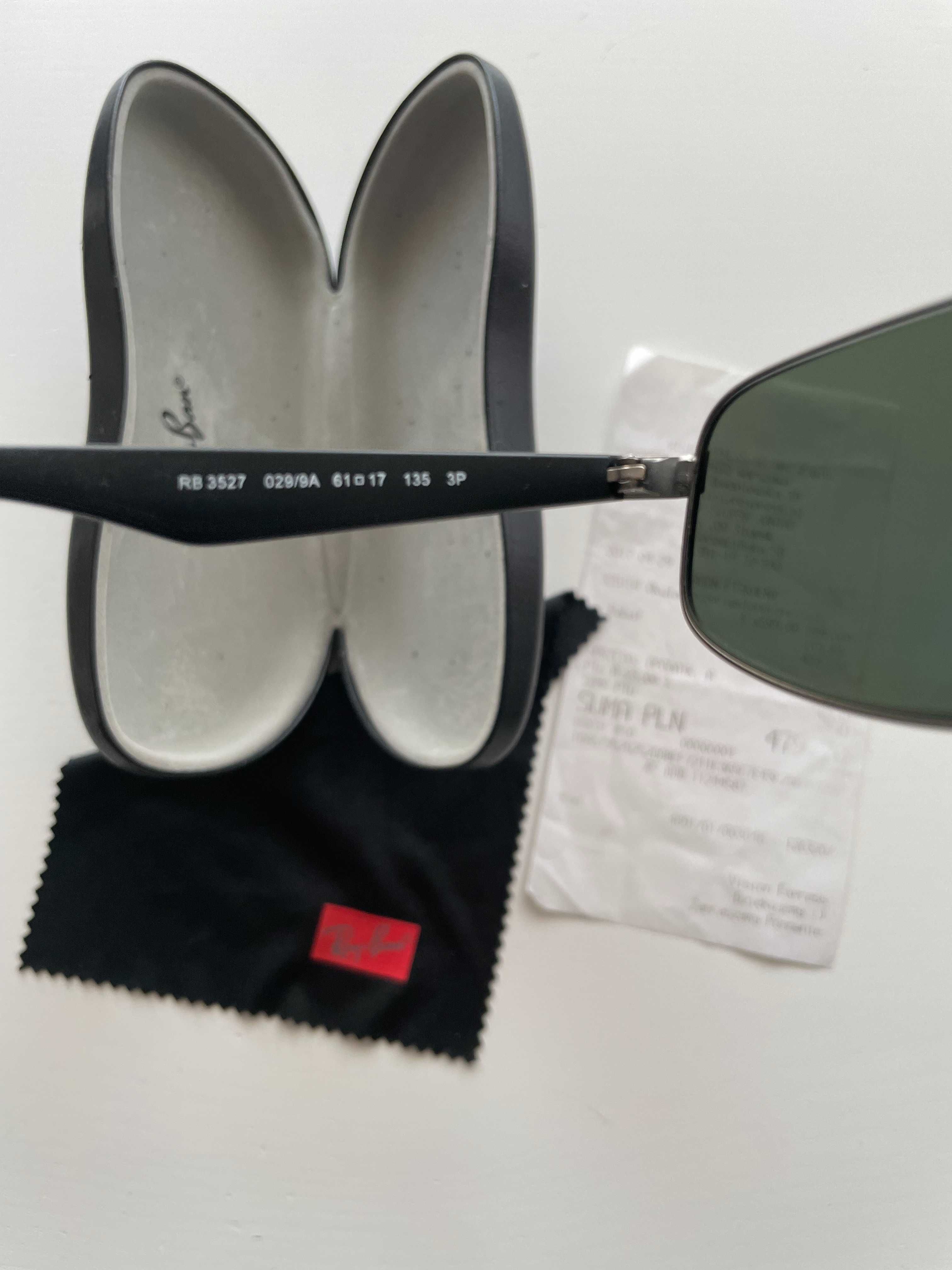 Okulary Ray-Ban RB3527 ,polaryzacyjne, oryginał