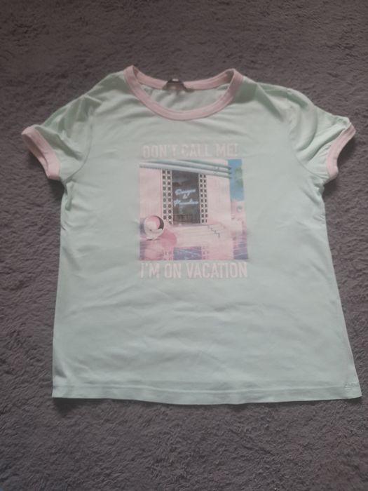 Koszulka Clockhouse damska pastelowa rozmiar S