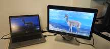 Monitor VGA PC HP