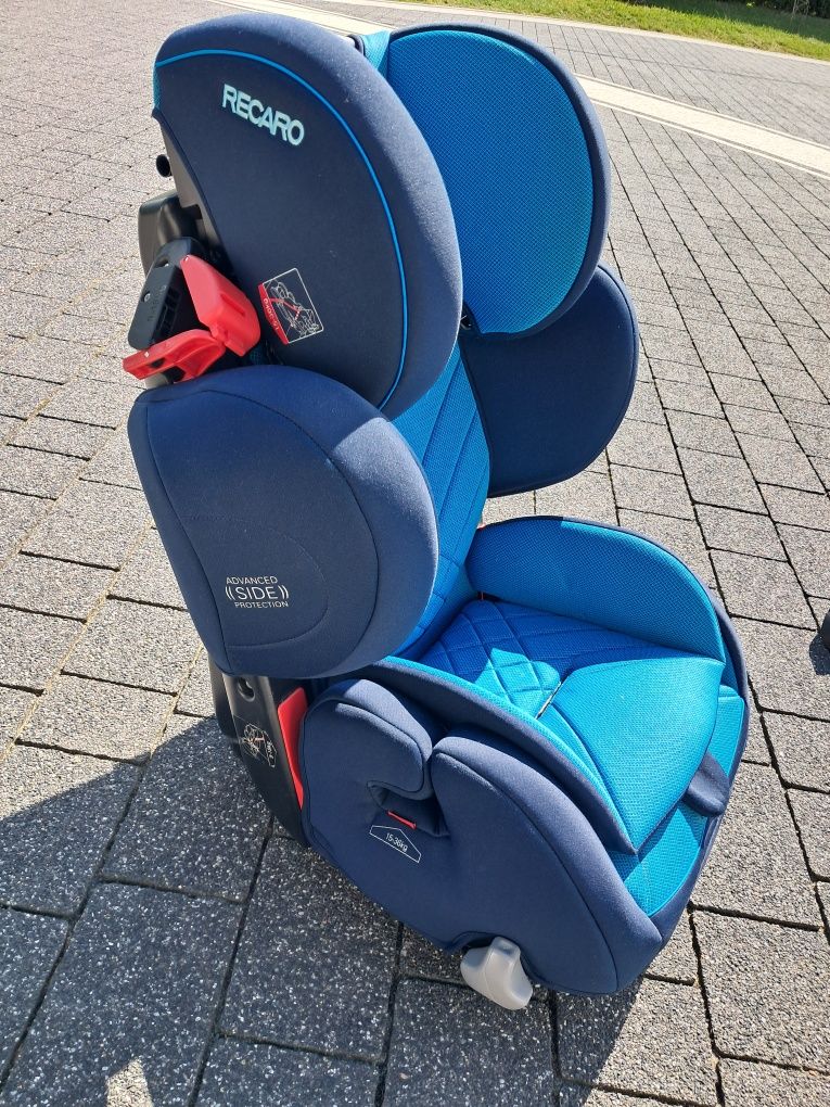 Fotelik samochodowy Recaro Young Sport Hero 9-36kg blue niebieski