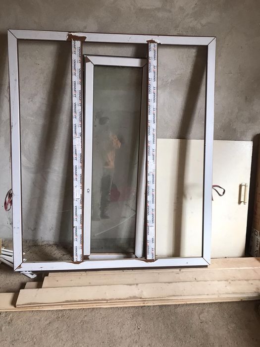 Пластикове вікно зі склопакетами 145x175