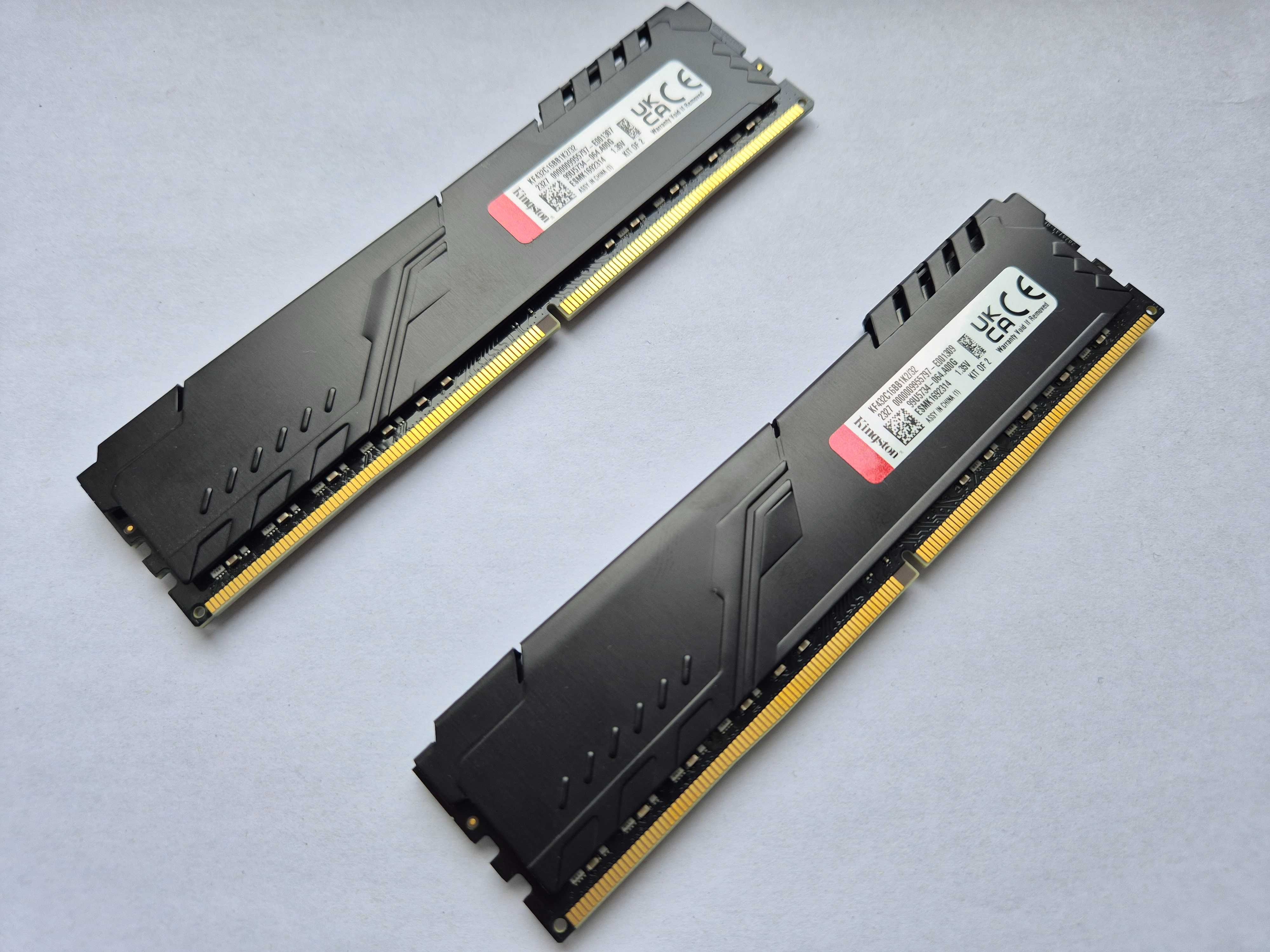 Pamięć RAM Kingston Fury Beast 32GB (2x 16GB DDR4)  *BDB* STAN!