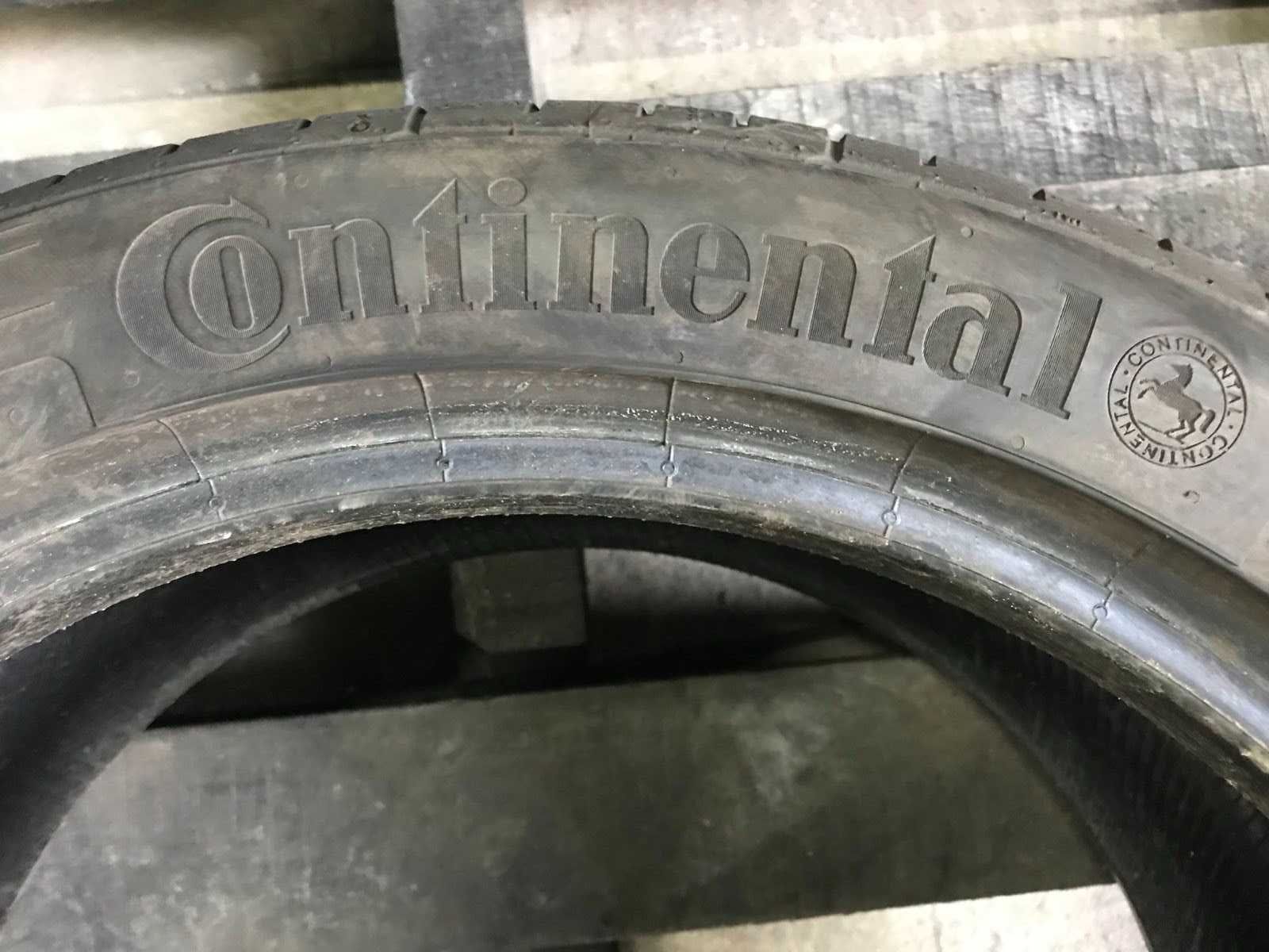 Шини Continental 245/40r18 пара літо б/у склад Оригінал