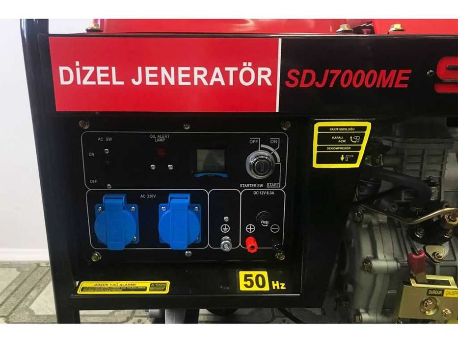 Дизельный генератор SOLAX SDJ7000ME 5 кВт