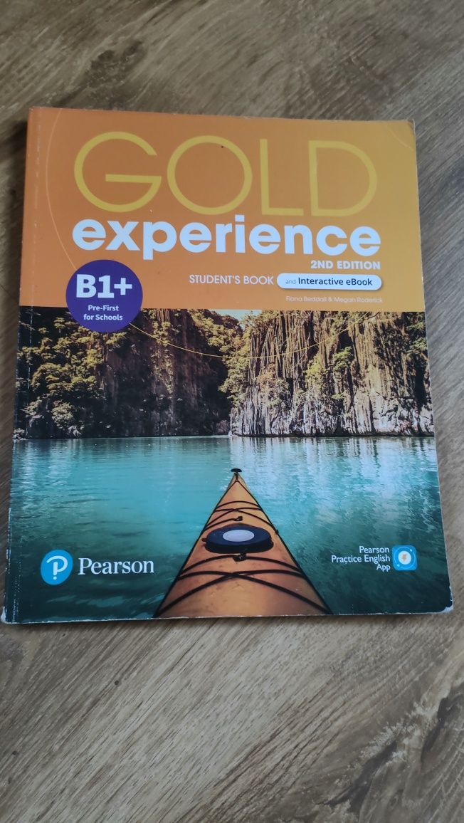 Podręcznik i e-book do angielskiego Gold Experience 2ed poziom b1+
