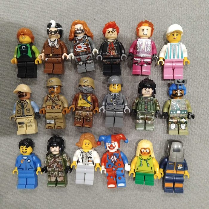 Лего совместимые минифигурки Star Wars, Marvel,Minecraft, Harry Potter
