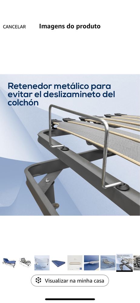 Cama articulada eletrica