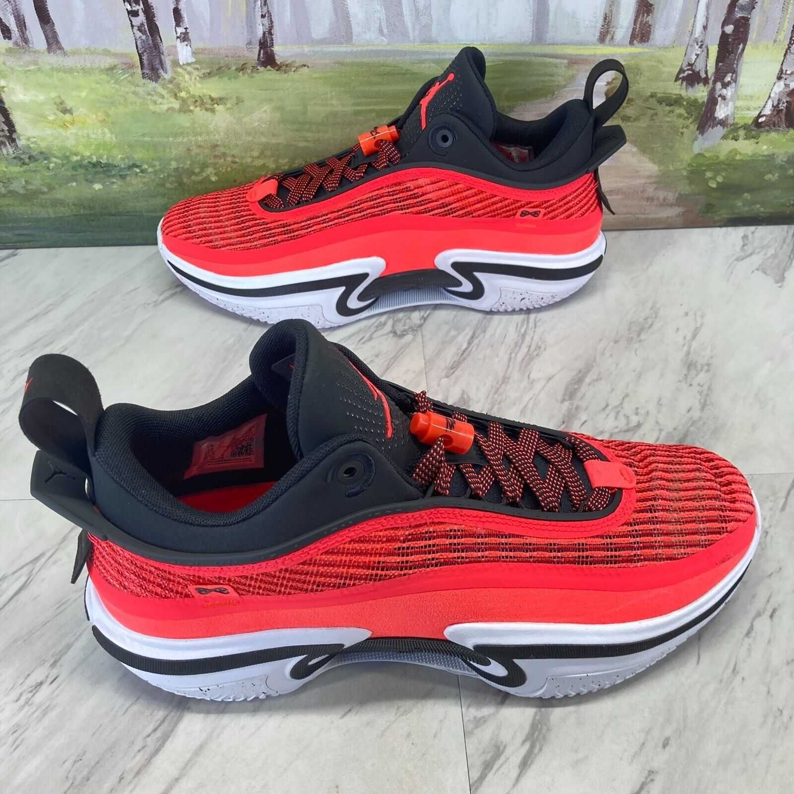 US 8, 8.5, 9 - Nike Air Jordan 36 Low Flipped Infrared - DH0833-660