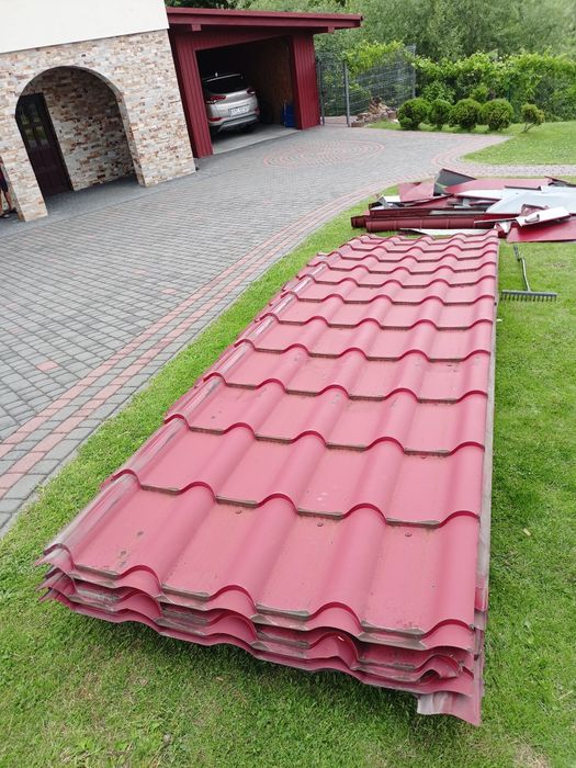 Na sprzedaż blacha z demontażu dachu