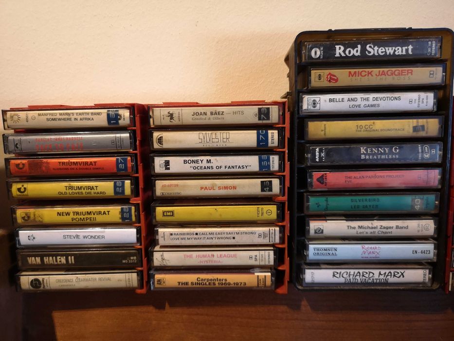 Cassetes de música vintage
