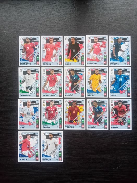 Lote de cartas Euro2024