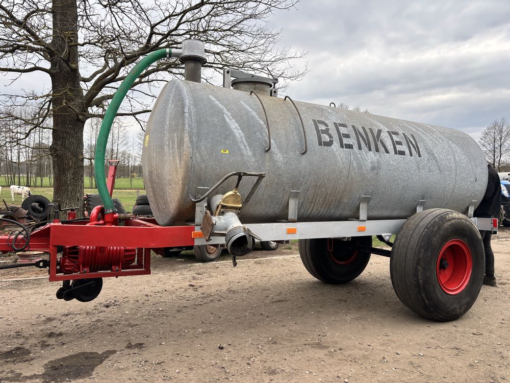 Beczkowóz 7000 litrów  Benken ocynk hydro beczka szambiarka wóz