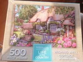 WH Smith life in the country puzzle 500