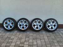 Alufelgi 16 Kord Ka Mk2 Fiat 500 Cupe 4x98 Opony całoroczne stan bdb