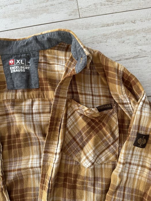 Engelbert Strauss koszula w kratę e.s.vintage XL