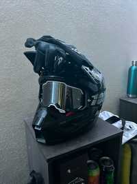 Capacete alpinestars SM5 + Luvas + Oculos