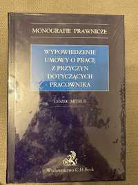 L. Mitrus Wypowiedzenie umowy o pracę z przyczyn dotyczących…