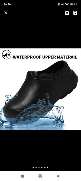 Hit chodaki unisex wodoodporne r. 39/40 ogród kuchnia hala robocze but