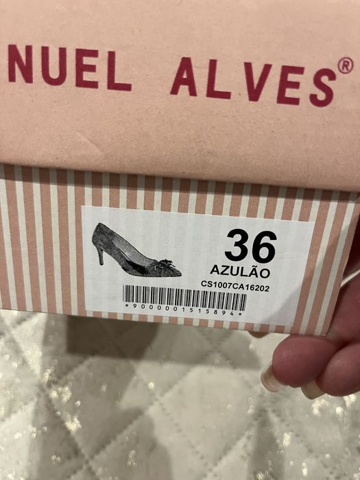 Sapato em camurca