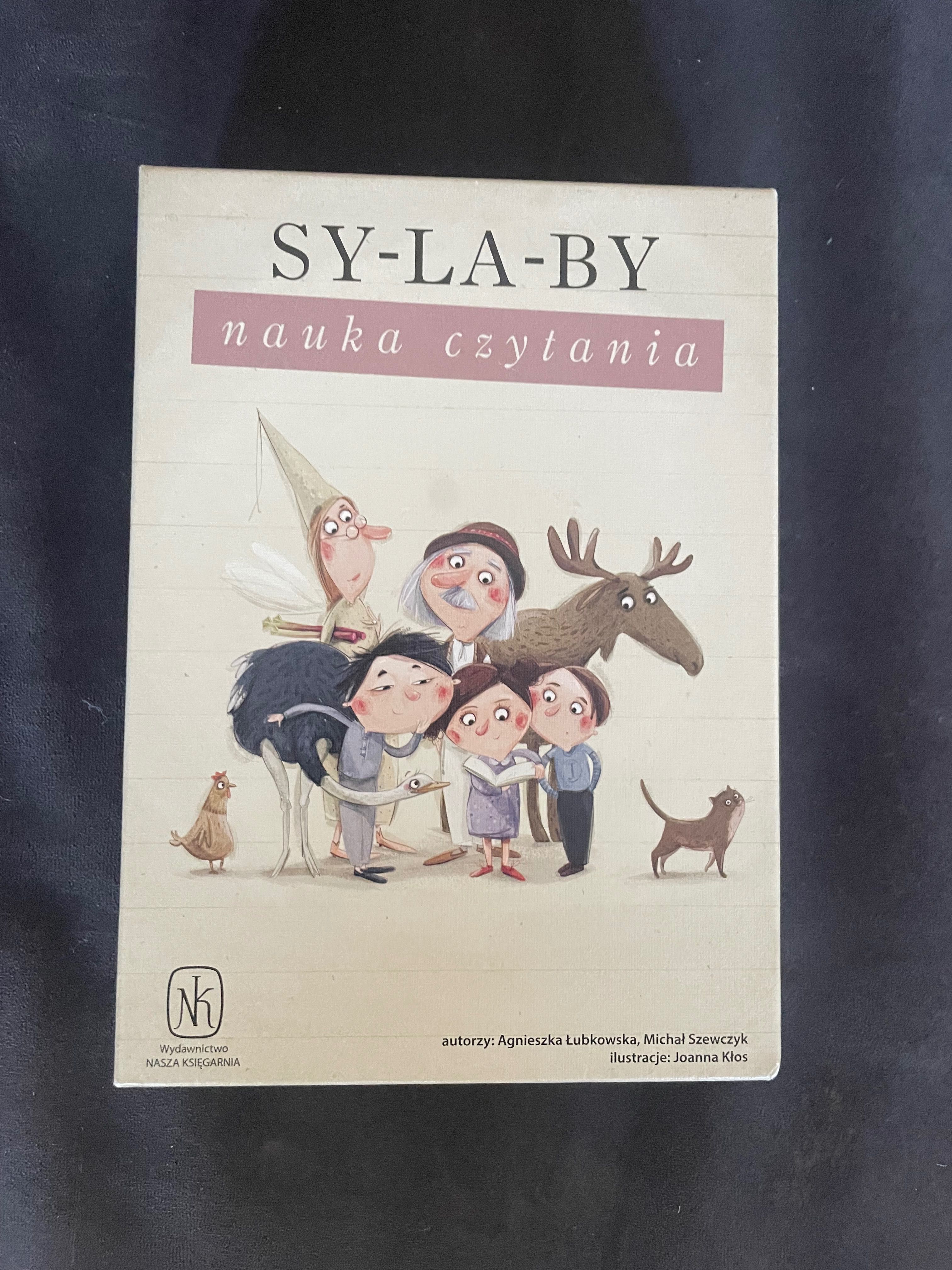 Sylaby Nauka czytania gra edukacyjna Łubkowska Kłos