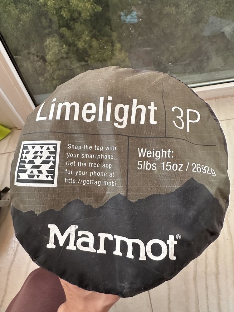 Палатка Marmot Limelight 3P + 2 спальника