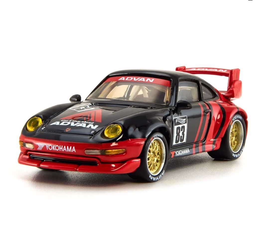 Porsche 911 GT2 EVO 993 Elite 64 Advan Hot Wheels Mattel