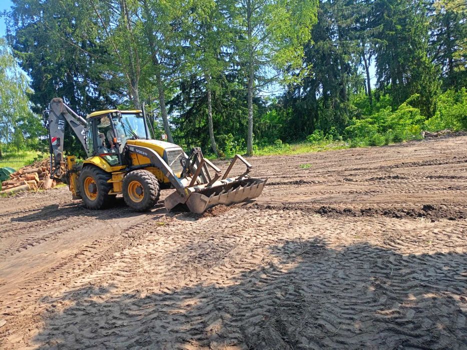 Koparka Czaplinek  Koparko - ładowarka Wyburzenia Budowa  Dróg