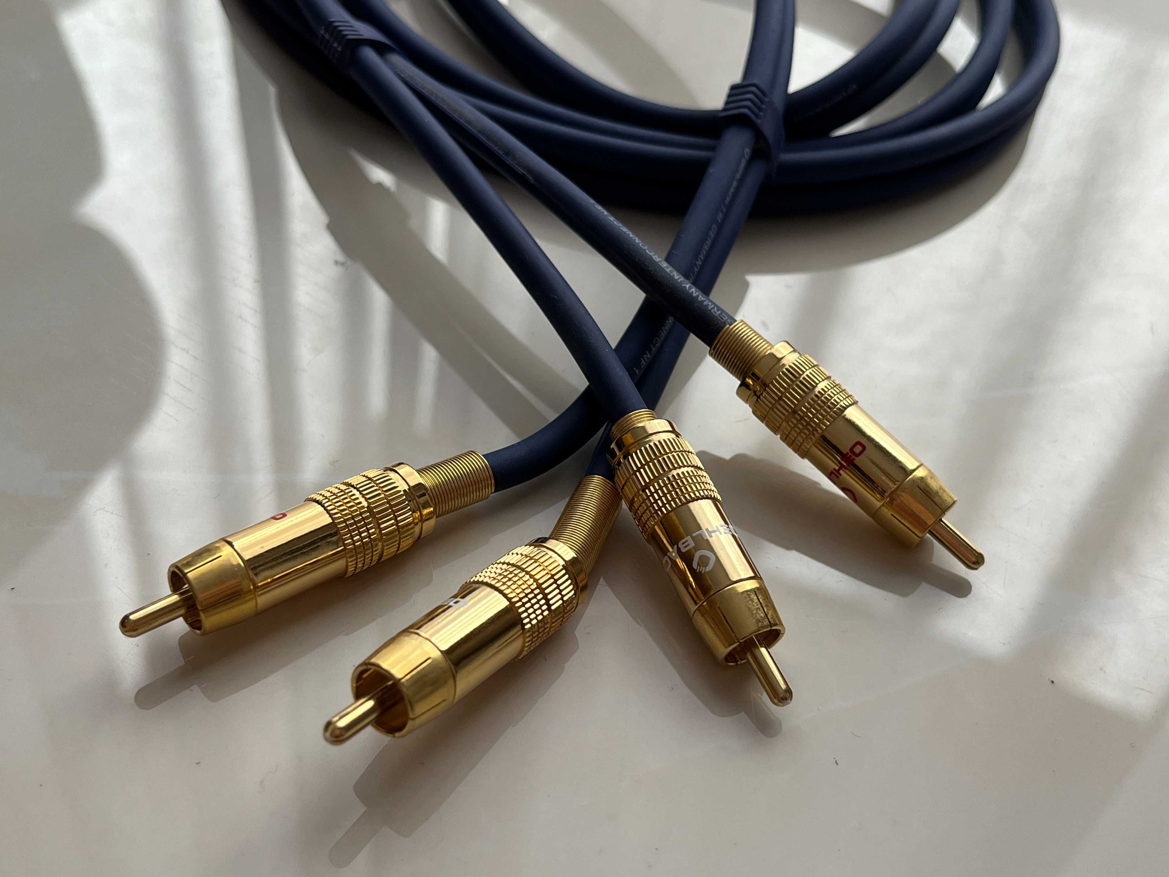 Oehlbach rca NF1 - 2,0m - przewód cinch RCA