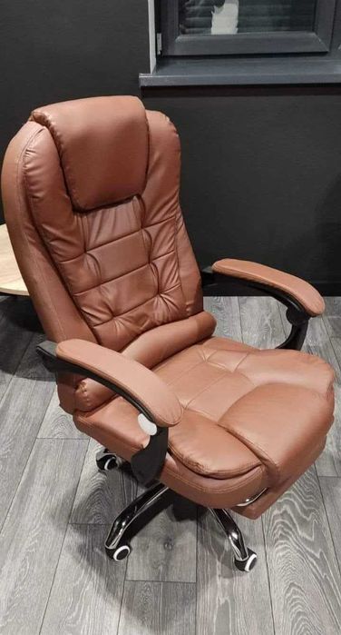 кресло офисное компютерное с подставкой dexon optima офісне крісло