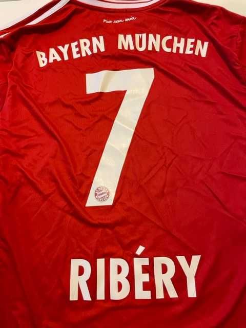 Koszulka piłkarska Bayern Monachium #7 Ribery Adidas XL metka