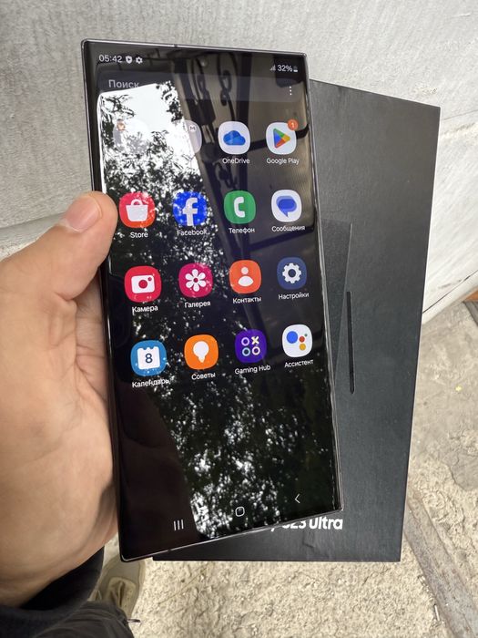 Смартфон Samsung Galaxy S23 Ultra, SM-918B/DS, Phantom Black