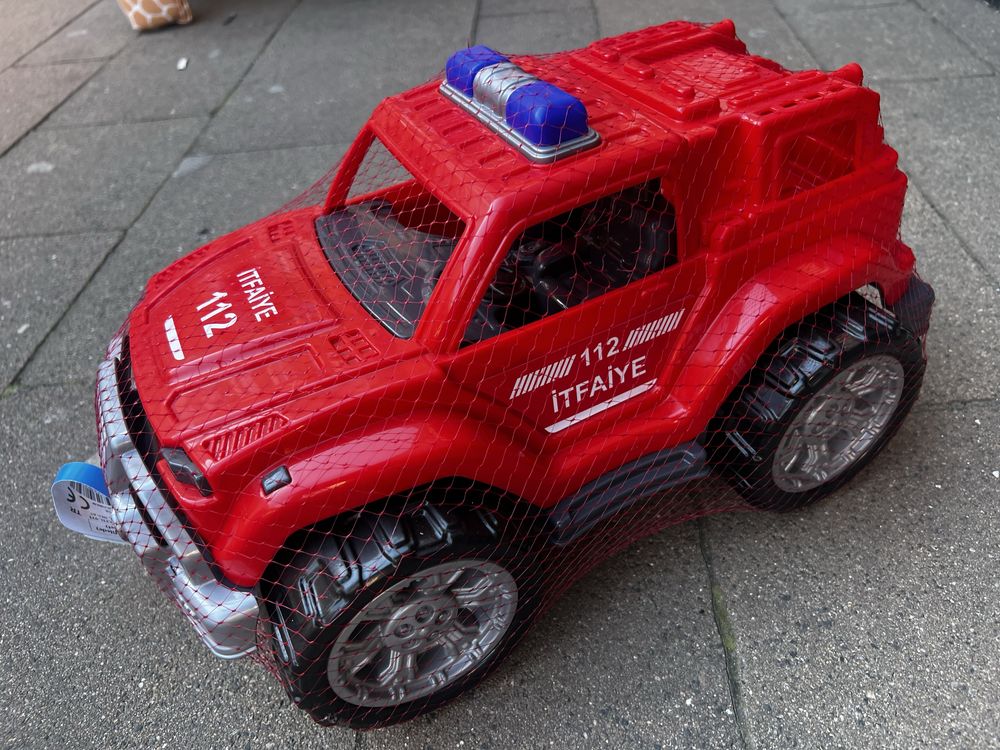 Wader polesie zabawka auto samochód strażacki jeep NOWY XXL