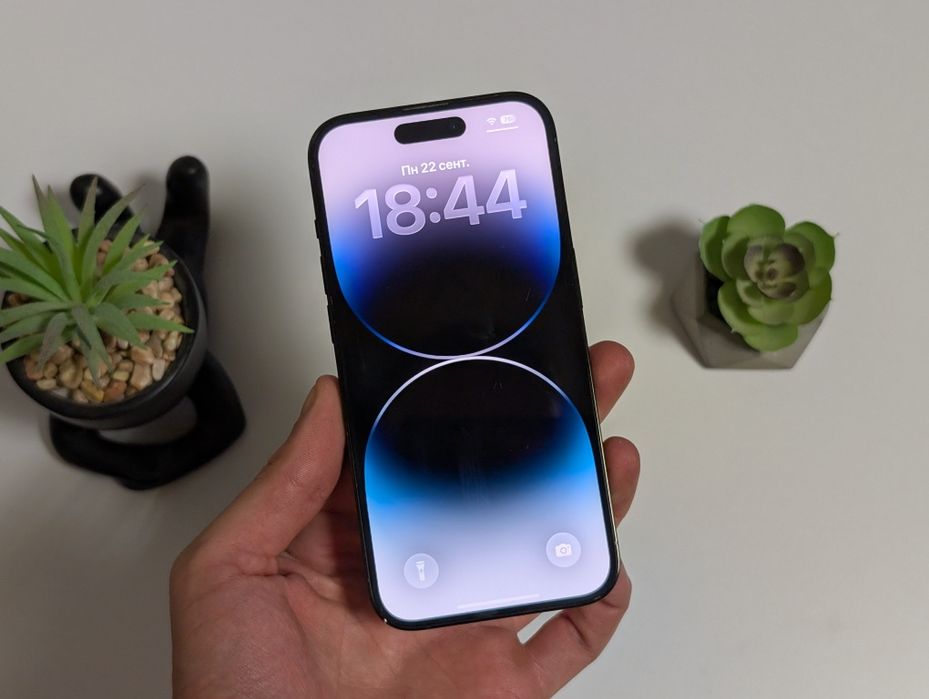 Apple iPhone 14 Pro 128GB Space Black | eSIM | Гарантія!