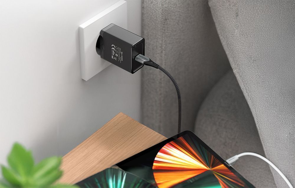 Ładowarka Sieciowa Vention Faib0-Eu Usb-C 30W Pd3.0 Qc4.0 Czarna