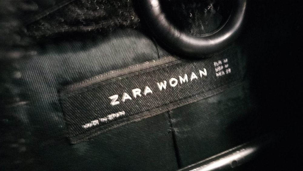 Bezrękawnik Zara czarny M damski