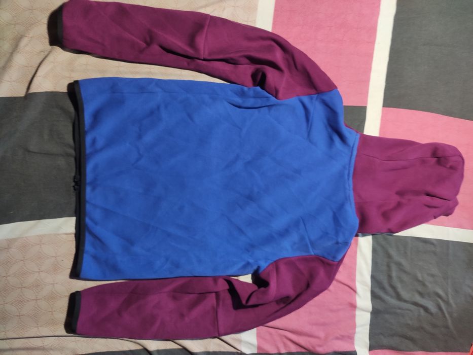 Nike tech fleece бордово синее