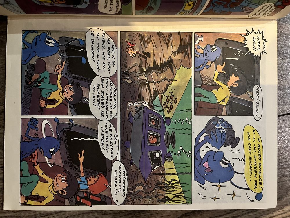 Przygody Jonki, Jonka i Kleksa - komiks - cz. I i II, 1985 r.