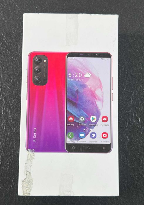 Smartfon R series 16 GB pamięci ROM/128 GB SD 9.0 Dual Sim czarny