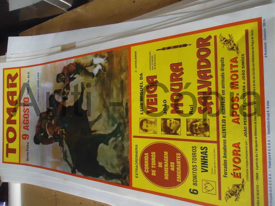Toiros - Cartazes de Montra 12
