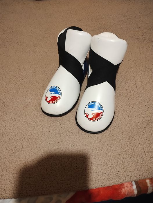 Ochraniacze na stopy taekwondo S