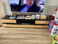 Zestaw mebli komoda, szafka rtv, słupek