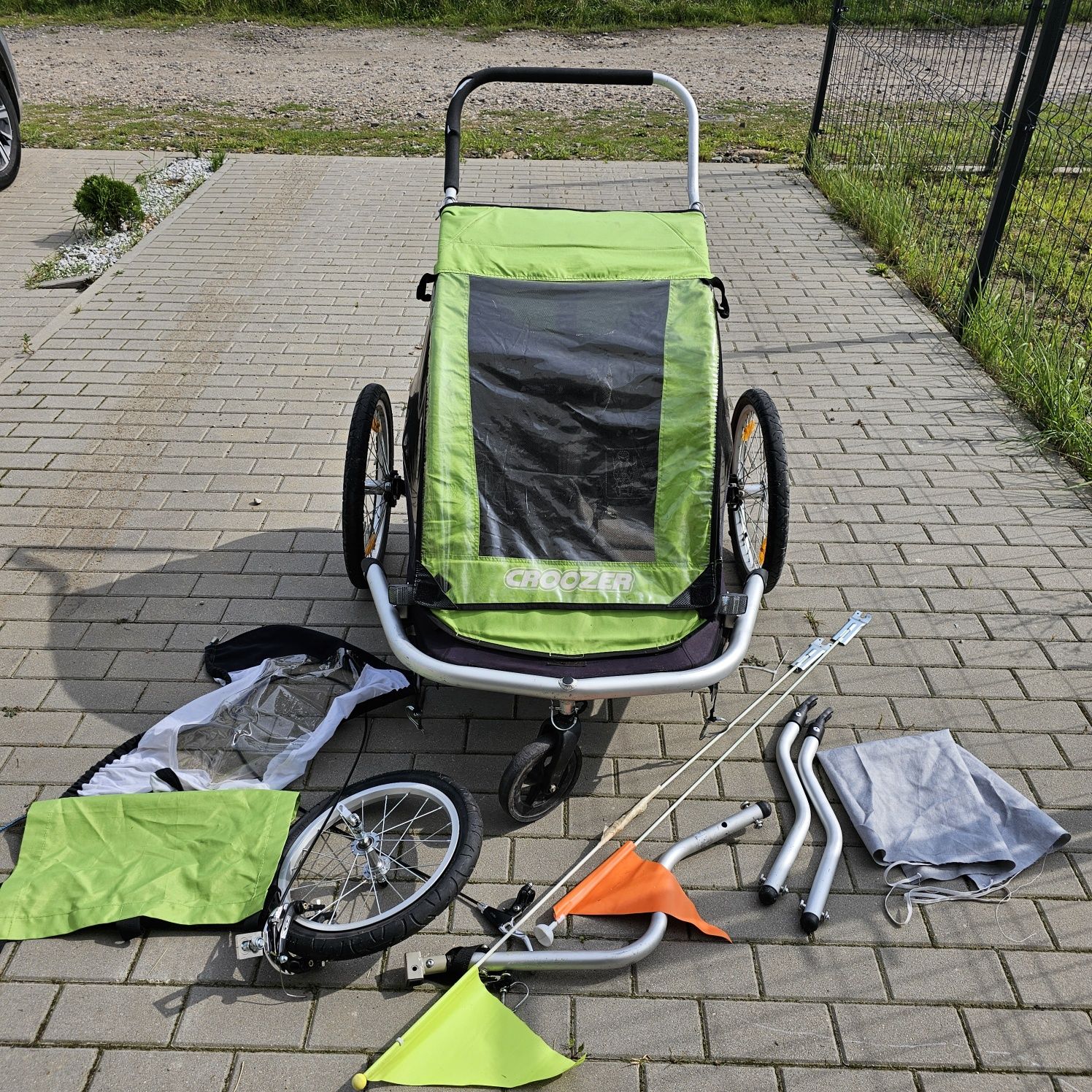 Przyczepka rowerowa wozek