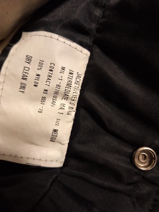 Flek flyers flayers ma1 dwustronna kurtka